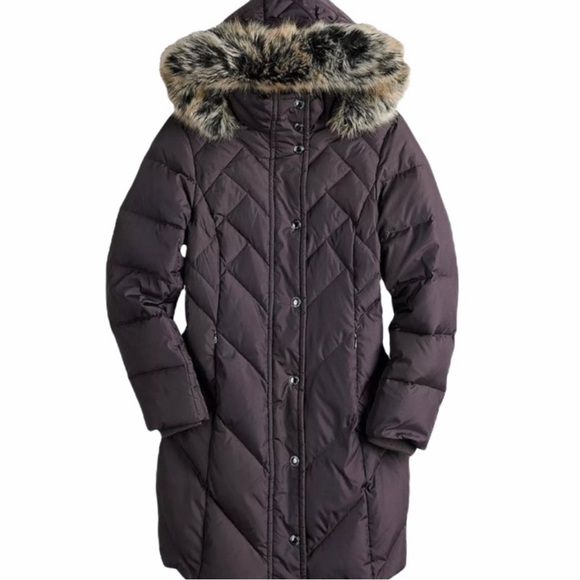 LONDON FOG Black Chevron Puffer Coat
Size M NWT - Picture 3 of 11